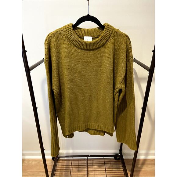 Goop Gwyn The Long-Cuff Crew Sweater size M medium - Picture 2 of 5